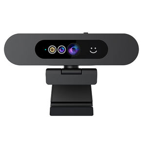 Webcam USB 1080P avec Windows Hello et cache de confidentialité, 90 °   Grand angle, microphone intégré, Plug & Play pour <span class=keywords><strong>PC</strong></span>/ordinateur portable - Product Image 1