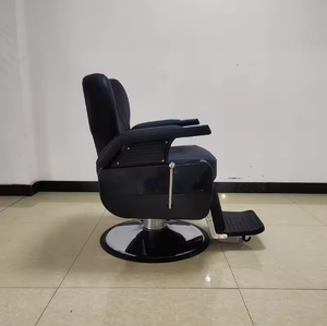 Fauteuil de Barbier Moderne en Cuir Synthétique de Haute Qualité 2026 avec Rotation à 360 Degrés et Fonctionnalités Réglables en Hauteur pour Salon de Coiffure - Product Image 2