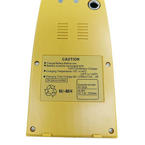 Bateria amarela BT-52Q BT-52QA para <span class=keywords><strong>Topcon</strong></span> GTS-330/3000 Estação <span class=keywords><strong>Total</strong></span> 7.2V 2700mAh Bateria - Product Image 2