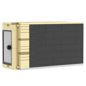 MOC City, Estación de Policía, Área de Detención, Mini Escenas, Modelo de Bloques de Construcción de Plástico para Niños, Juguetes MOC4137 - Product Image 5