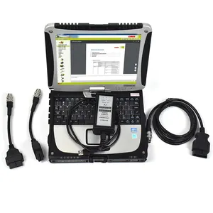 CF19 laptop para CLAAS CDS 7.5.1 interfaz KIT de diagnóstico CAN-Interfaz para CLAAS maquinaria agrícola Construcción de diagnóstico