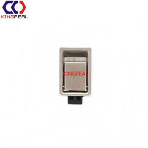 Boutique Pocket Gate Lock Stainless Steel Pull Button Lock Over-center Draw <strong>Latch</strong> <strong>Panel</strong> <strong>Door</strong> Lock Paddle <strong>Latch</strong> - Product Image 4