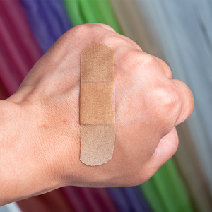 Pansements adhésifs en tissu personnalisés OEM pour une cicatrisation rapide des plaies / Pansements ronds de tailles variées / Pansements en plastique imperméables - Product Image 3