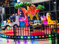 Manèges Magiques Intérieurs Alibrother : Nouveaux Attractions en Fibre de Verre pour Parcs d'Attractions, Modèles Populaires Crazy Dance Ballerina