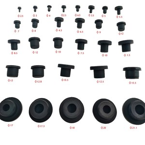 6 7 8 9 10 11 12 13 14 15 16 17 18 19 20 मिमी विभिन्न आकार निश्चित सिलिकॉन रबर प्लग/स्टॉपर सील भागों - Product Image 6
