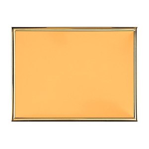 Piastra in Plastica Dorata per Sublimazione 230X180mm per Premi e Riconoscimenti - Product Image 1
