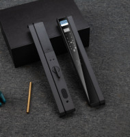 Serrure de porte vidéo intelligente et fine pour porte en verre à cadre étroit en aluminium avec application Tuya, caméra, empreinte digitale, clavier et entrée sans clé