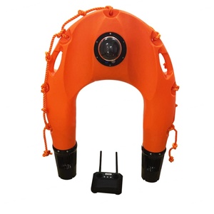 Tecnología Innovadora: Vehículo de Superficie No Tripulado (USV) de HDPE con Control Remoto, Bóya de Rescate Motorizada con Batería para Seguridad - Product Image 4