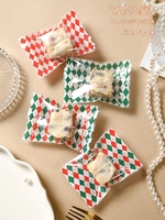 Emballage alimentaire individuel en plastique transparent givré thermoscellable pour bonbons, biscuits, sachets de biscuits