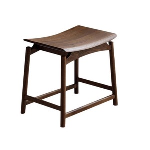Solid <b>Wood</b> <b>Bench</b> Yuanbao Stool 6kg Environmental Friendly Home Stool - Product Image 3