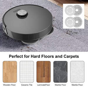 ผ้าถูพื้นพร้อมที่ยึดแทนแผ่นเช็ดสำหรับ dreame L10S อัลตร้า/L10s โปรเจน<span class=keywords><strong>2</strong></span>/L10อัลตร้า/L10S โปร/L10นายก/X20โปร/X20 + - Product Image 5