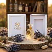 Flacons de parfum personnalisés en verre PP (30ml/50ml/100ml) avec pulvérisateur à pompe, rechargeables, emballage spécial en papier avec revêtement UV et marquage à chaud