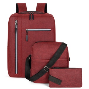 Juego de 3 Mochilas Escolares Impermeables para Hombre y Mujer, Mochila Multifuncional para Portátil con Carga USB - Product Image 6