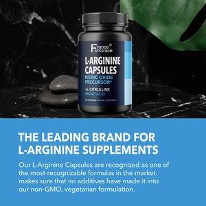 Capsules de L-Arginine Premium 120 Capsules Soutien Musculaire et Endurance pour Adultes Complément de L-Arginine - Product Image 6