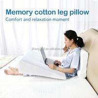 Keilkissen 30 cm Längliche Form Memory-Schaum Aufblasbares Bettkeilkissen GERD Schnarchlinderung Gestricktes OEKO-TEX Zertifiziertes Abnehmbares Bezug