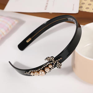 Kinling OEM Français Rétro Élégant Haute Qualité All-Match Acid New Pea Pods Bandeau pour les cheveux pour les femmes - Product Image 5