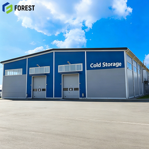 Edificio Refrigerado para Almacenamiento de Productos, Eficiente Energéticamente, Distribución de Mariscos, Prefabricado en Metal, Grado Profesional - Product Image 1