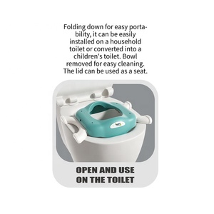 Siège <span class=keywords><strong>de</strong></span> toilette pliable multifonctionnel portable pour une utilisation en intérieur ou en extérieur, essentiel pour l'apprentissage <span class=keywords><strong>de</strong></span> la propreté des bébés, produit <span class=keywords><strong>de</strong></span> <span class=keywords><strong>bain</strong></span> - Product Image 3