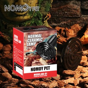 Lámpara de calor de cerámica infrarroja NOMOYPET, Bombilla de calor de reptil negro, calentador de mascotas sin emisor de luz para gallinero, lagarto, criador - Product Image 3