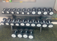 Grosir Pabrik produk baru Dumbbell CPU ledakan peralatan kebugaran komersial mesin latihan bisep