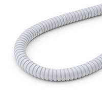 Protector de Cables Flexible Corrugado de 40cm, Impermeable, de ABS, para Cerraduras Inteligentes y Sistemas de Control de Acceso