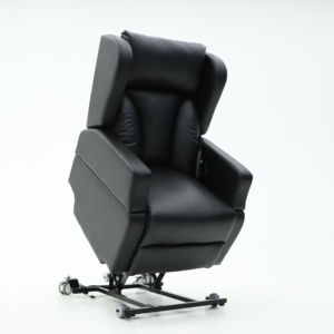 كرسي استرخاء كهربائي حديث من جيك سوفا زوي، مصنوع من الجلد الصناعي مع عجلات، مناسب للفنادق العصرية - Product Image 1