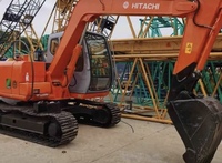 Hitachi — équipement de marque japonaise, pelle à chenilles sur terre, produits d'occasion, EX60 EX120 EX200 6 tonnes 12 tonnes 20 tonnes
