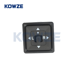 Push Switch 2C82GR MIRROR FOLD On-Off fits Mitsubishi Mirage LA, Outlander ZK, Pajero Sport QE, Triton MQ MR with LED in green red - AIR ON BOARD (AOB