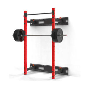 Barra de tracción plegable montada en la pared para gimnasio en casa, máquina de entrenamiento de fuerza, bastidores sentadillas, equipo de gimnasio, estación de función mutli - Product Image 2