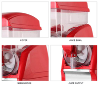 Crème glacée commerciale de neige fondue et machine congelée de boissons pour des restaurants et des épiceries