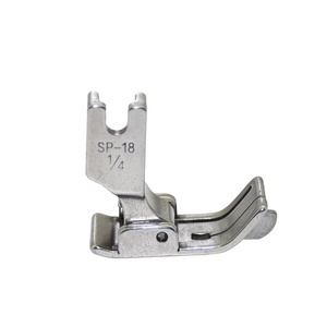 Pied presseur SP-18 pour machine à coudre, accessoire en acier, couteau droit et gauche, <span class=keywords><strong>pieds</strong></span> <span class=keywords><strong>presseurs</strong></span> tangents SP-18 3/16 pour machine à coudre plate - Product Image 1