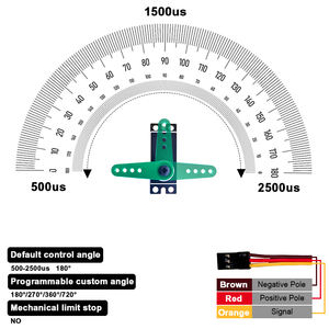 PTK 9490 MG-D 9g 디지털 금속 RC 서보 12kg 모델 항공기 및 자동차 방수 - Product Image 6