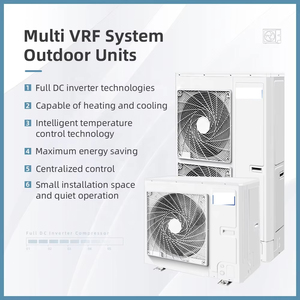 Chine vente VRF Zone climatiseur DC onduleur Cassette conduit montage mural ventilateur bobine unité ménage <span class=keywords><strong>climatisation</strong></span> centrale - Product Image 3