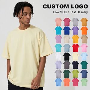 Camisetas de Manga Corta de Algodón Puro 220G, Unisex, Lisas, para Impresión de Logotipo Personalizado, Uniformes de Trabajo, Ropa para Clases Culturales - Product Image 2