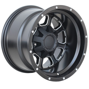 Flrocky Zhang 15X10 <span class=keywords><strong>16</strong></span> <span class=keywords><strong>pouces</strong></span> 16X10 5X114.3 6X139.7 -44 et décalage négatif <span class=keywords><strong>4X4</strong></span> Deep Dish Offroad Suv roues pour jante de voiture de sport - Product Image 1