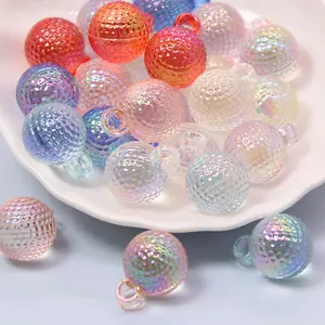 16mm transparente UV Magic Bay berry Ball hängende Perlen Crystal Diamond Ball