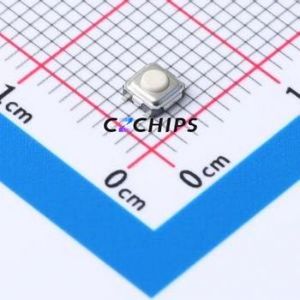 TVAF03-N015B2L-R Tactile Switch SMD-4P,3.3x3.3mm Switch Round Button 1.8N 3.3mm 3.3mm - Product Image 1