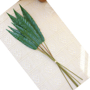Haute 6 Branches Vert <span class=keywords><strong>Nid</strong></span> <span class=keywords><strong>D</strong></span>'oiseau Fougère Fleurs Artificielles Usine Directe En Gros pour La Maison Photographie Props <span class=keywords><strong>D</strong></span>écor Floral - Product Image 5