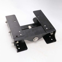 Nouveau support de moteur hors-bord réglable en alliage d'aluminium pour bateau de pêche de 8 pouces, type Jack Plate marine
