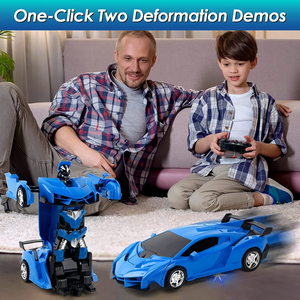 <span class=keywords><strong>Robot</strong></span> Trasformabile 2 in 1, Modello di Veicolo Sportivo, Auto RC, <span class=keywords><strong>Robot</strong></span> Deformabile, Auto Telecomandata, Giocattolo - Product Image 6