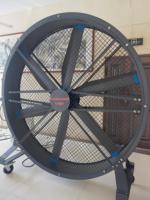 Ventilateur industriel sur pied 110V 220V 380V 50/60Hz 1,5m, ventilateur à tambour, garantie 3 ans, atelier extérieur