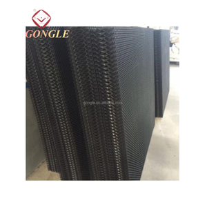 Equipo de cría de animales, Material de PE o PVC, almohadilla de enfriamiento de Peine de miel evaporativa de plástico, almohadilla de celda para granja avícola/invernadero - Product Image 1