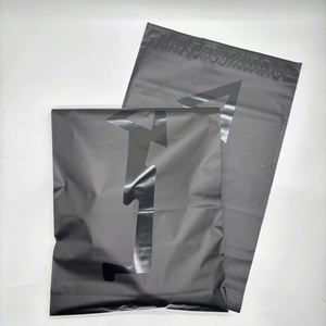 Custom UV LOGO Matte Black Shipping Mailing Bag Biodegradable Recycle Poly Shipping Mailer Bags 6X9 10x13 - Product Image 4