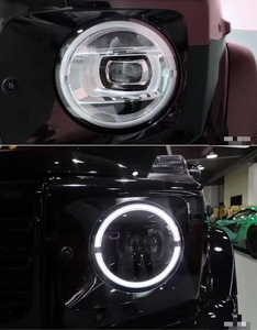 <span class=keywords><strong>Fari</strong></span> Geometrici Multi-Beam LED Laser Fumé per Mercedes-Benz Classe G W464 W465 - Product Image 2
