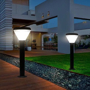 Personalizada de alta calidad 5W LED Spike césped muebles decorativos luz 600mm luces solares al aire libre jardín Led césped Luz - Product Image 6