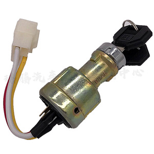 สวิตช์กุญแจสตาร์ทรถยก Heli รุ่น Jk411 24V DC 3A แบบติดตั้งบนแผง พร้อมกุญแจโลหะ สำหรับรถยก Hangcha Liugong Longgong - Product Image 2