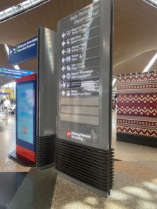 Panneau de source de lumière LED extérieur pour station de bus-service Station d'huile Guide Pylône Panneau d'instructions d'embarquement à l'<span class=keywords><strong>a</strong></span>éroport - Product Image 2