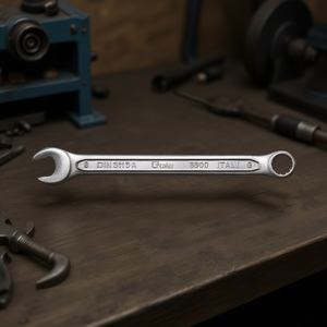 Llave Combinada Ttake de 8 mm DIN 3119A, Fabricada en Italia, Llave de Boca Abierta - Product Image 3