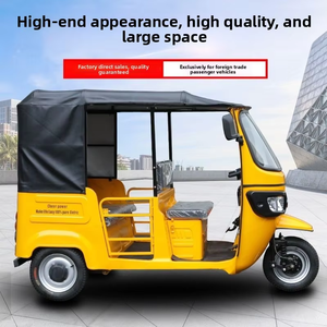 Dudu Electric Tricycle 3 Wheel Electric Tuk Tuk Open Body High-Payload Customizable 4-17 Seats 90km Range <strong>for</strong> Passenger - Product Image 5