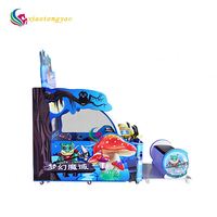 Máquina de Videojuegos Arcade de Disparos de Bolas Monster Realms Operada con Monedas, Máquina de Bolas Locas con Aceptador de Billetes para Niños (Hardware en Inglés)